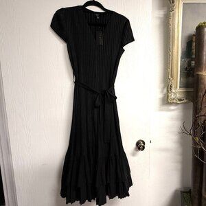 Current Air Pleated Midi Dress